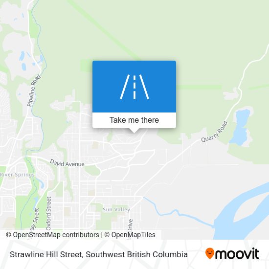 Strawline Hill Street map