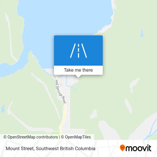 Mount Street map