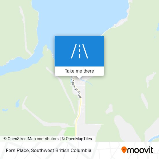 Fern Place map