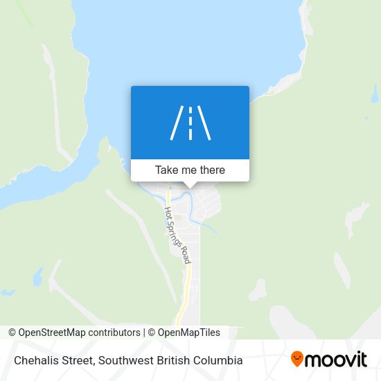 Chehalis Street map