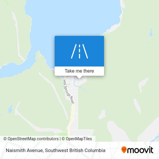 Naismith Avenue map