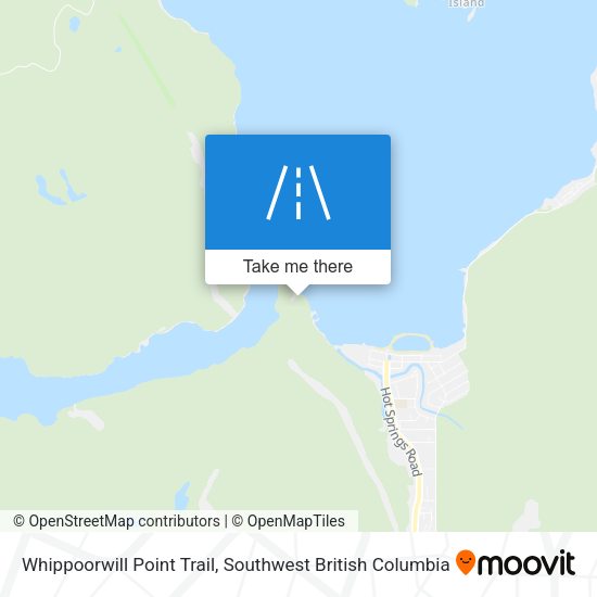Whippoorwill Point Trail plan