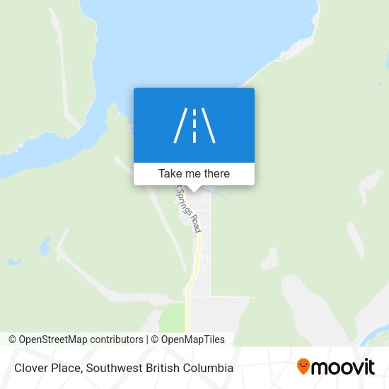 Clover Place map