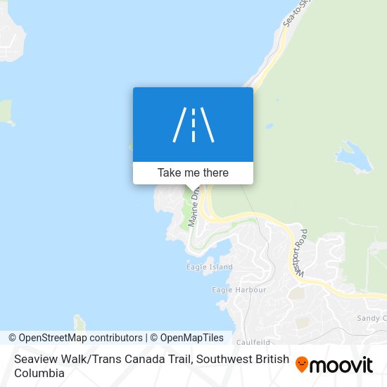 Seaview Walk / Trans Canada Trail plan