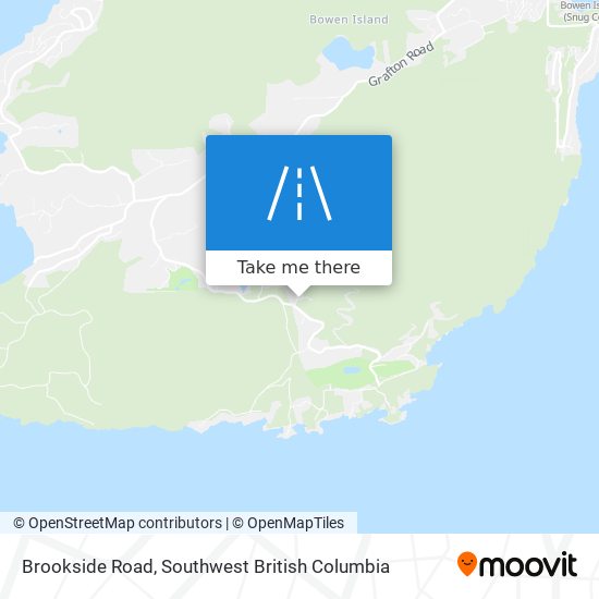 Brookside Road map