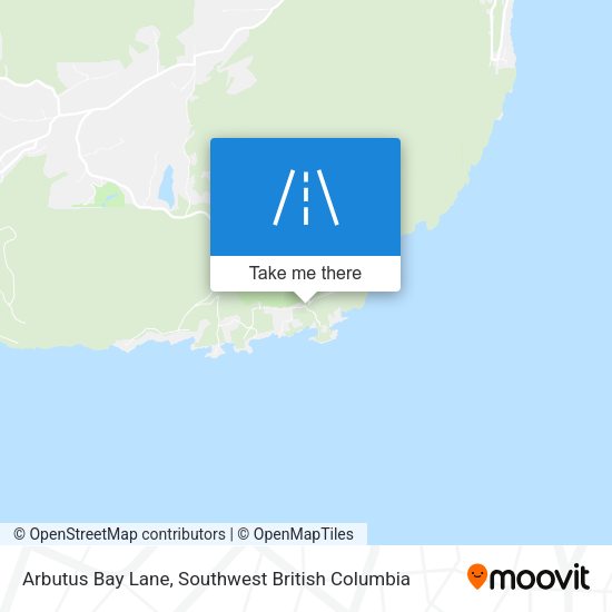 Arbutus Bay Lane plan