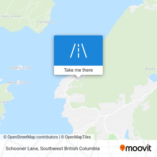 Schooner Lane map