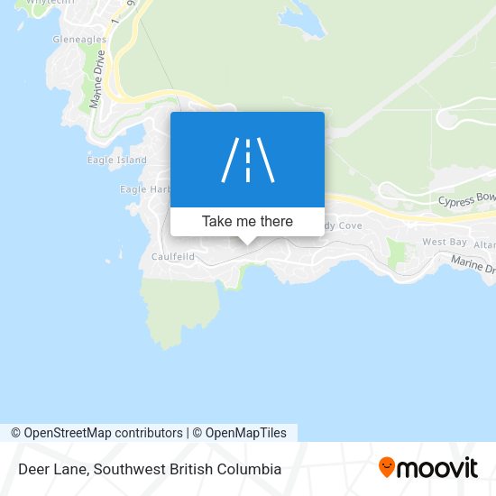 Deer Lane map