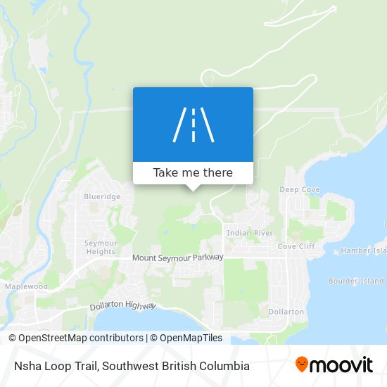 Nsha Loop Trail map