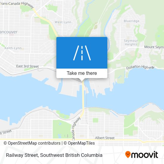 Railway Street map
