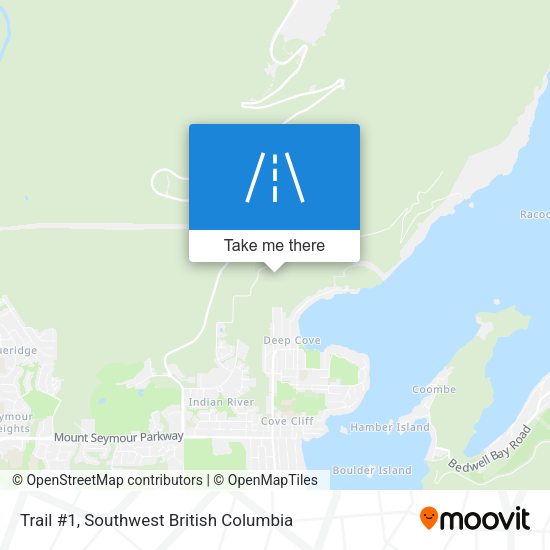 Trail #1 map