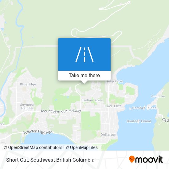 Short Cut map