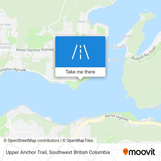 Upper Anchor Trail plan