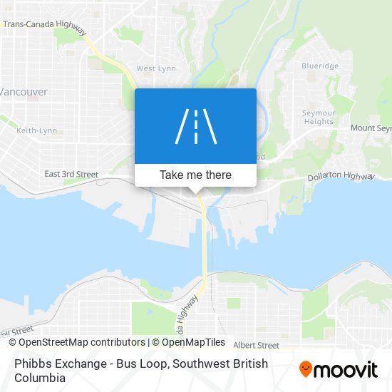 Phibbs Exchange - Bus Loop map