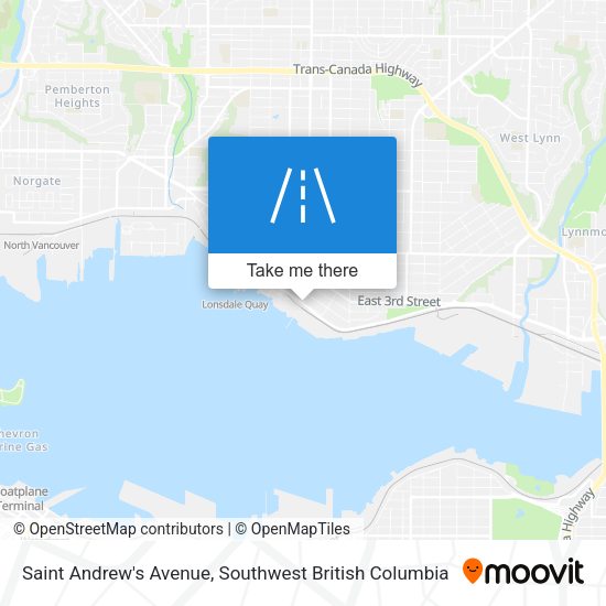 Saint Andrew's Avenue plan