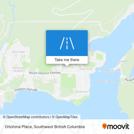 Orlohma Place map