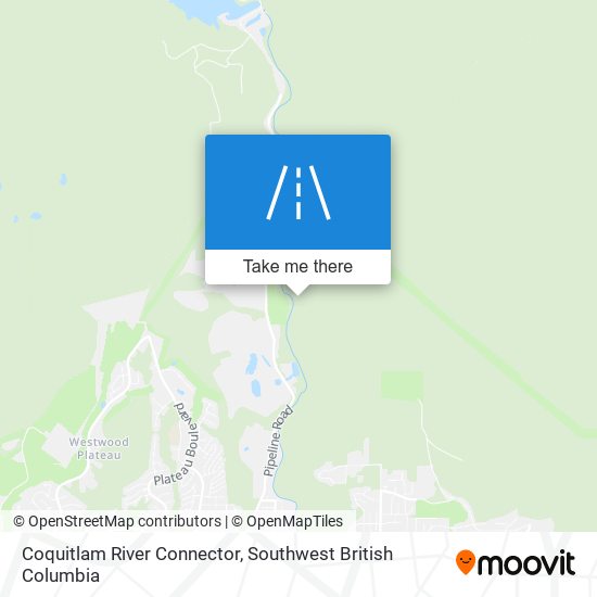 Coquitlam River Connector map