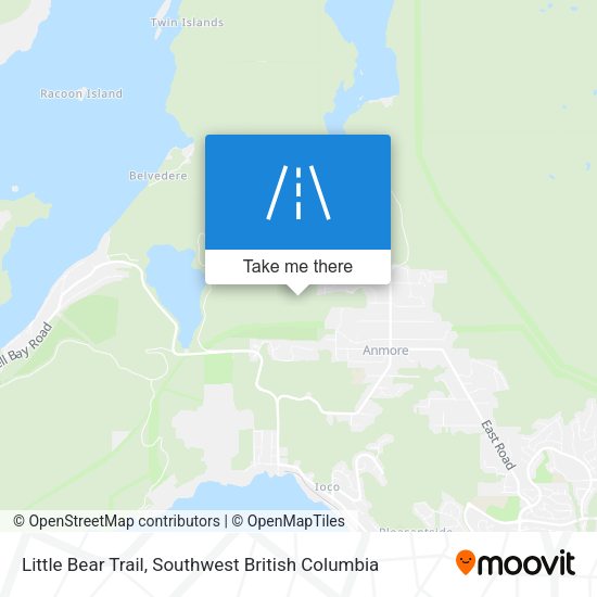 Little Bear Trail map