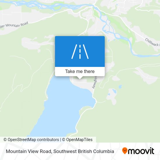 Mountain View Road map