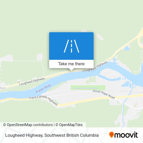 Lougheed Highway map