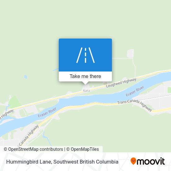 Hummingbird Lane map