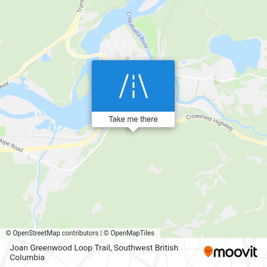 Joan Greenwood Loop Trail plan