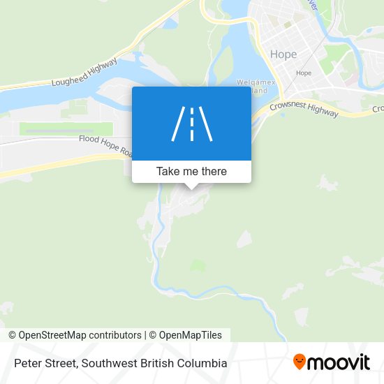 Peter Street map