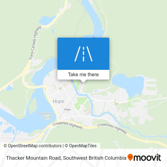 Thacker Mountain Road plan