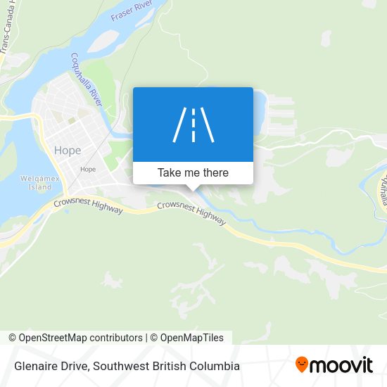 Glenaire Drive map