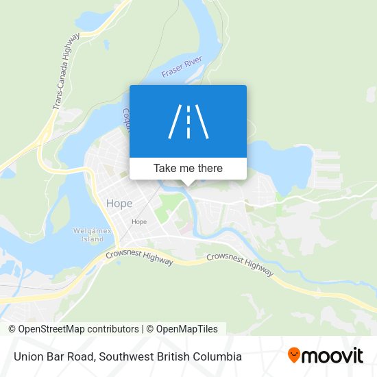 Union Bar Road plan
