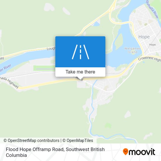Flood Hope Offramp Road map