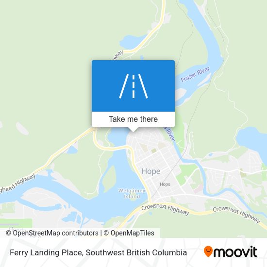 Ferry Landing Place plan