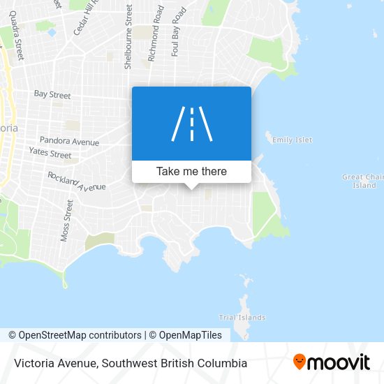 Victoria Avenue map