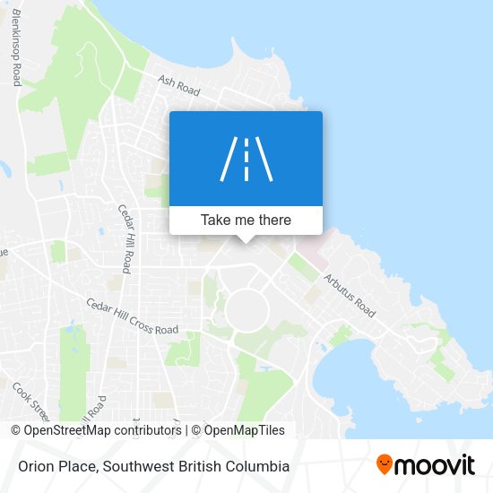 Orion Place map