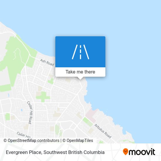 Evergreen Place map