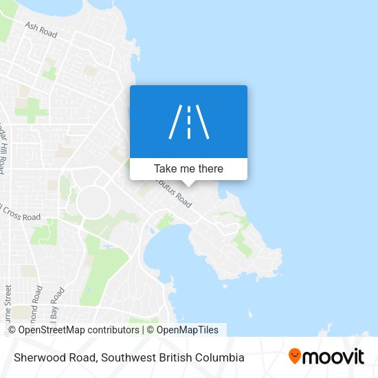 Sherwood Road map