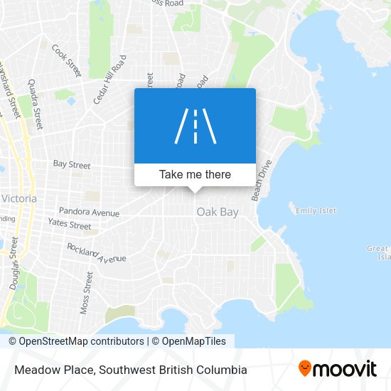 Meadow Place map