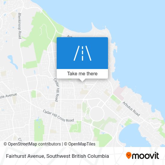 Fairhurst Avenue map