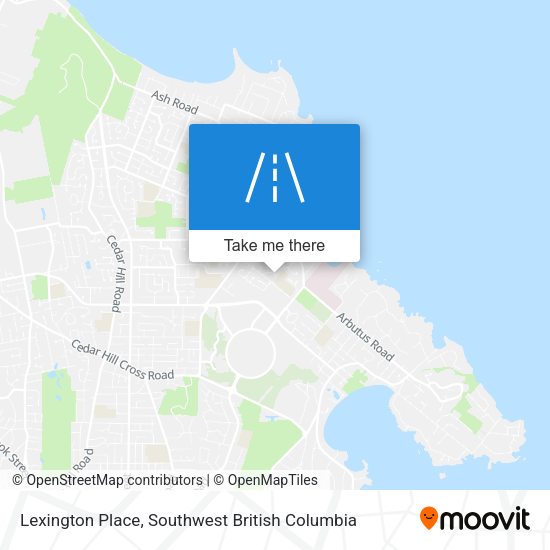 Lexington Place map
