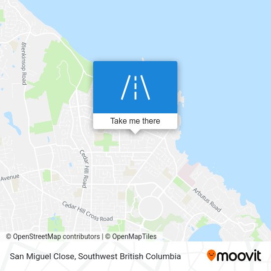 San Miguel Close map