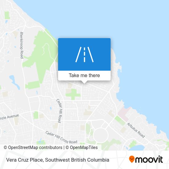Vera Cruz Place map