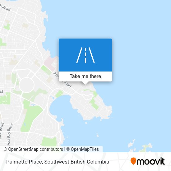 Palmetto Place map