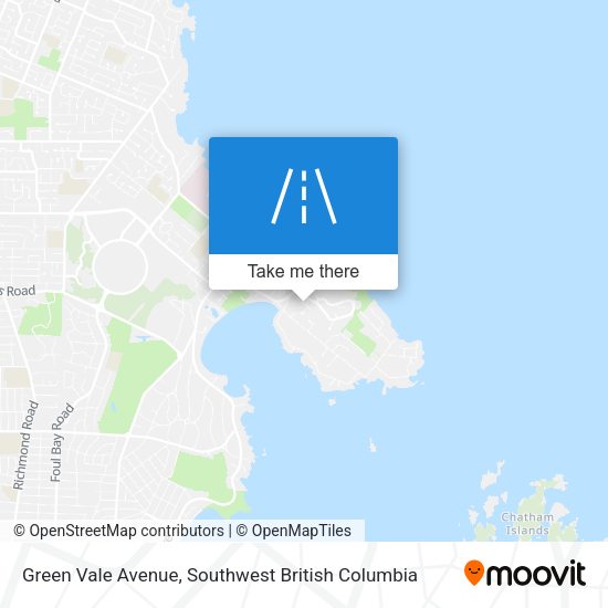 Green Vale Avenue map