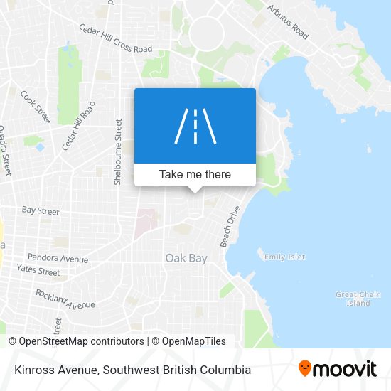 Kinross Avenue map