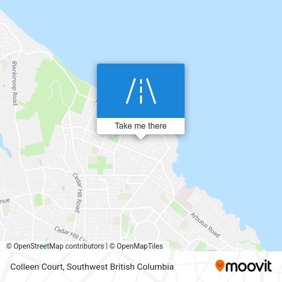 Colleen Court map