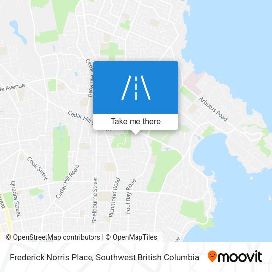 Frederick Norris Place map