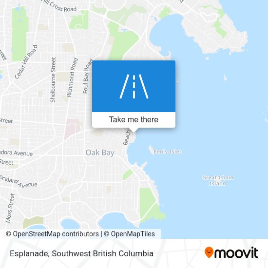 Esplanade map