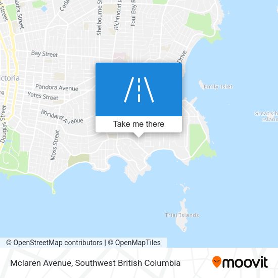 Mclaren Avenue map