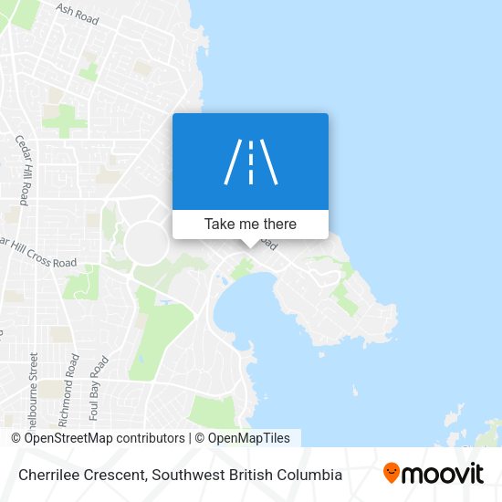 Cherrilee Crescent map