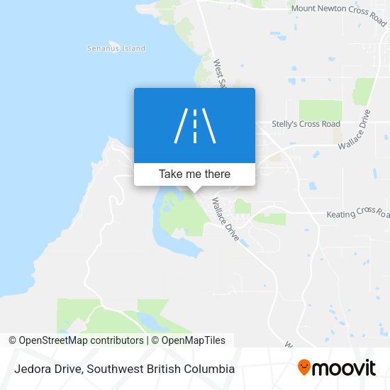 Jedora Drive map